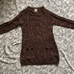 Brown sweater